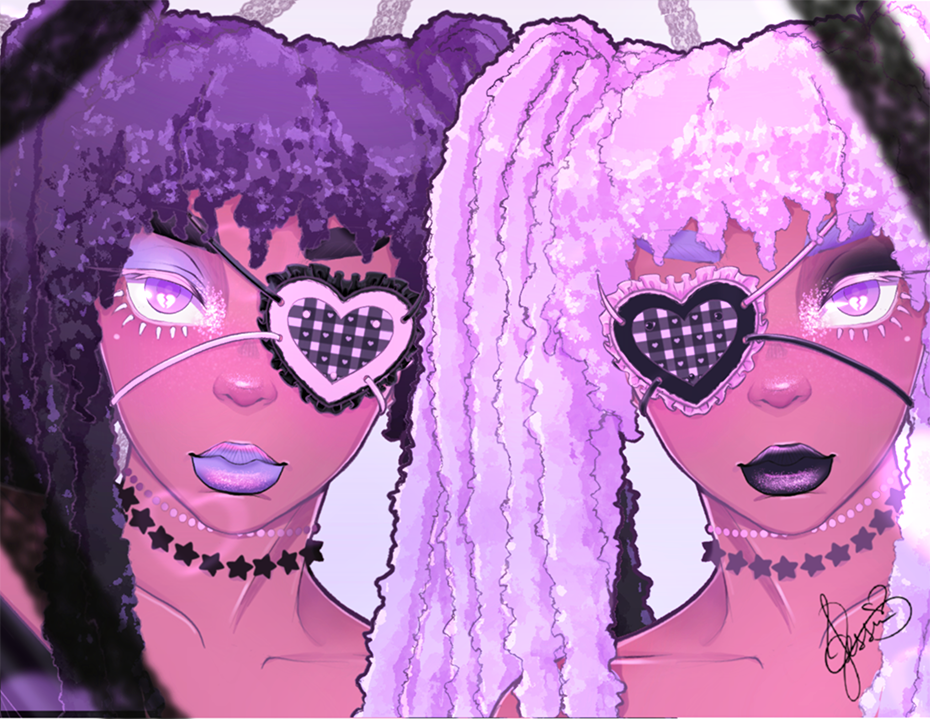 Dualistic Heartbreak Print